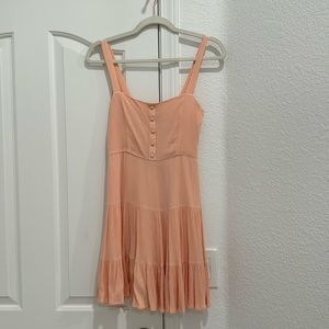 Women’s peach summer dress